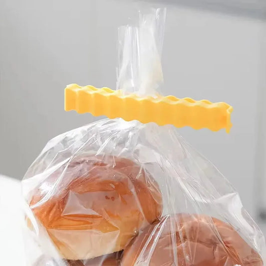 12 ADET Patates Şeklinde Taşınabilir Mutfak Saklama Gıda Atıştırmalık Mühürleme Torbası Klipsleri