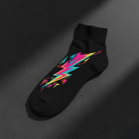 Adım Adım Tarz! 🧦 Kişiye Özel Baskılı Çoraplarla Fark Yarat!